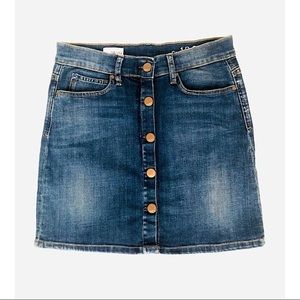 Retro Gap High Rise Denim Mini